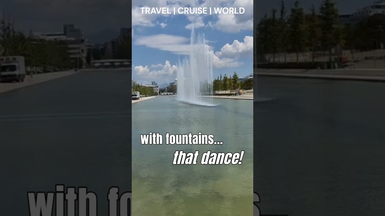 Dancing musical fountains - Athens