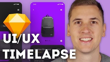 Dark UI  (Adidas Shop Pt. 2) - UI/UX Design Timelapse Tutorial in 💎 Sketch