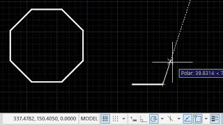 20240112 오토캐드 원그리기 osnap offset trim extend