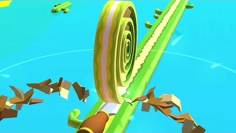 Spiral Roll - All Level (Android, iOS) Gameplay | Noob vs Pro vs Hacker in Spiral Roll#90