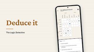 The Logic Detective — Who does what? Deduce it · Trailer screenshot 4