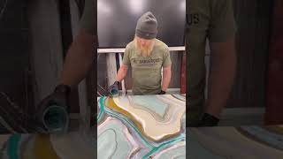 Geode Table - Non Sag Epoxy Coffee Bar - TikTok Live 01/30/24 - Countertop Epoxy