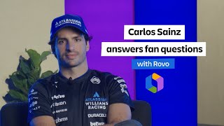 Carlos Sainz answers fan questions with Rovo