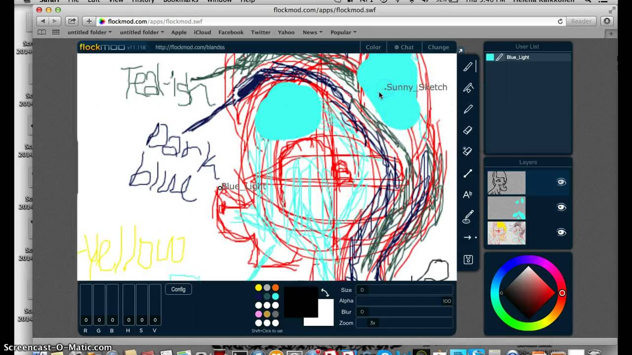 BL and SS on Flockmod Sketch Part 1/2 - YouTube