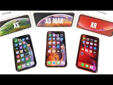 iPhone XS vs iPhone XS Max vs iPhone XR?