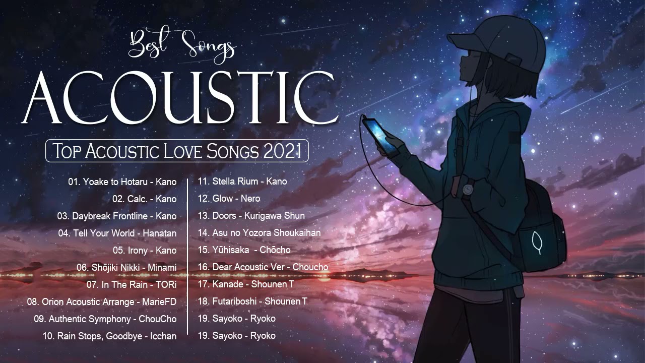 Kumpulan Top Lagu  Jepang Acoustic 2021 Enak didengar saat malam minggu