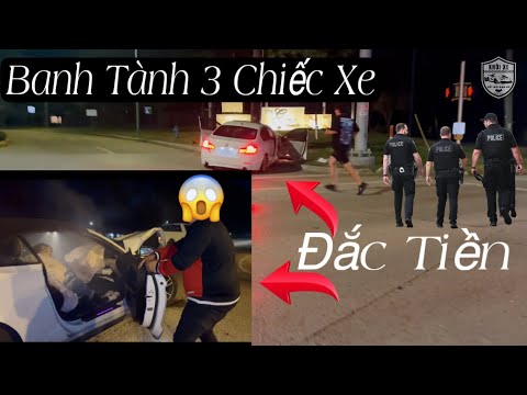 Thôi Xong 3 Chiếc Xe Đắc Tiền Đụng Nhau