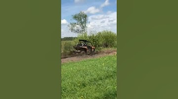 Exhaust Sound RJWC Polaris RZR Turbo: Muddy Road to the Adventures #4x4 #offroad #adventure #exhaust