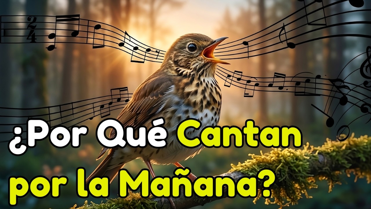 ¿Por qué los PÁJAROS Cantan por la Mañana?