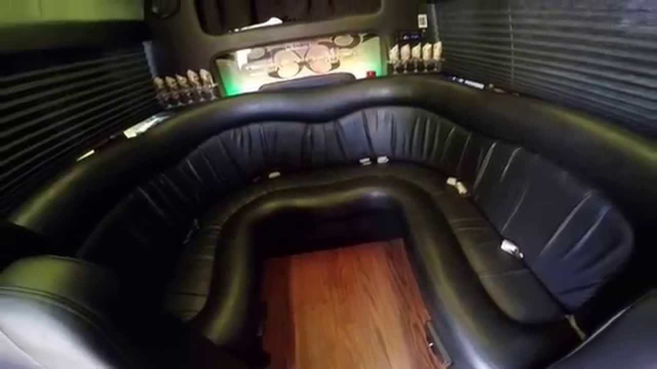 10 Passenger Mercedes Sprinter Limo Service Los Angeles - SerpentineLimo.com