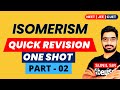 Isomerism Revision in One Shot for #NEET2025 Part 02 - Geometrical & Optical Isomerism by Sunil Sir