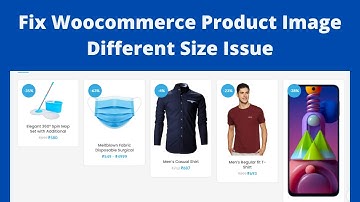 How to Fix Woocommerce Products Image Size Issue | Hindi