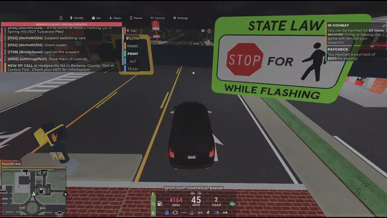 Patrolling as a cop had multiple robberys and shootouts