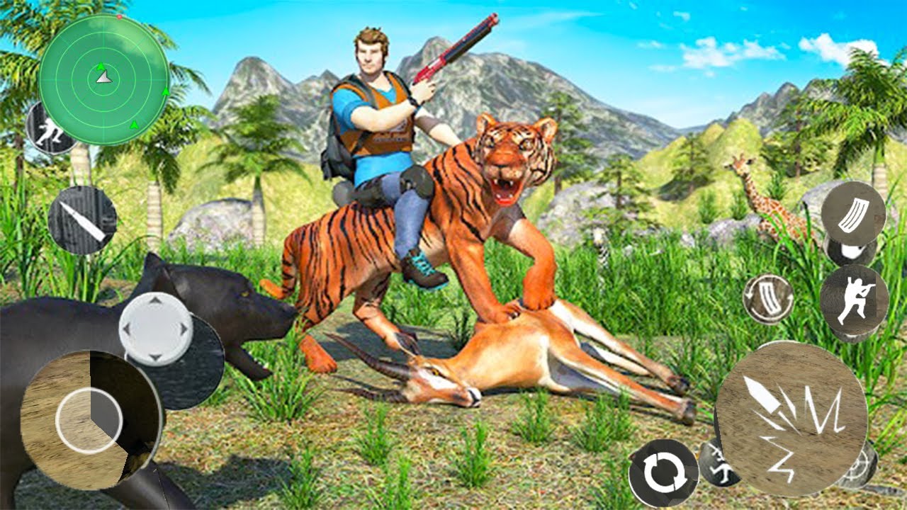 Lost Island Jungle Adventure Hunting Game - Android GamePlay - Hunting Games Android