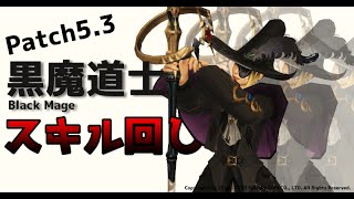 Ff14 黒魔道士 スキル回し レベル80 パッチ5 3