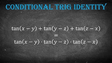 39 | Trigonometry | Conditional Trigonometric Identity - Solved Problem 39