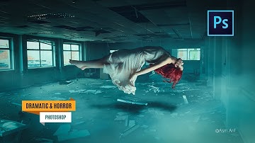 Photoshop cc Tutorial: Dark Foggy Manipulation (levitation)