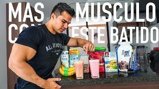 Batido para Ganar Masa Muscular I Fácil y Rápido I Ismael Martinez