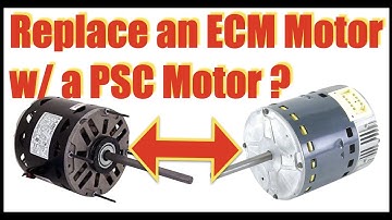 Why & How to Replace an ECM Motor with a PSC Motor | Facilities Maintenance | HVAC