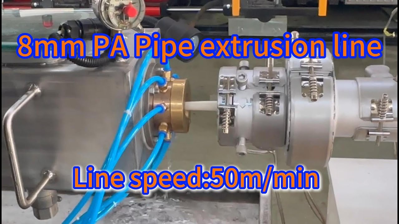 Small Diameter PA Pipe extrusion line
