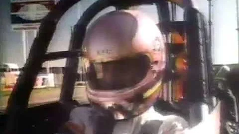 Shirley Muldowney for KFC 1982 TV commercial.