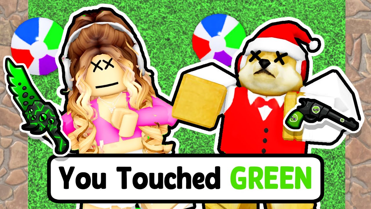 MM2 but BOOSHOT and I CAN'T Touch the Color GREEN