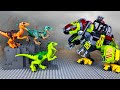 Dinosaurs vs DINO Mech 🔴 LEGO Jurassic World Animation