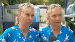 ‘Cute’: Aussie twin sisters go viral for speaking in unison during interview