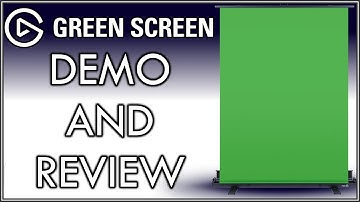 The Easiest Green Screen Setup EVER - Elgato Green Screen
