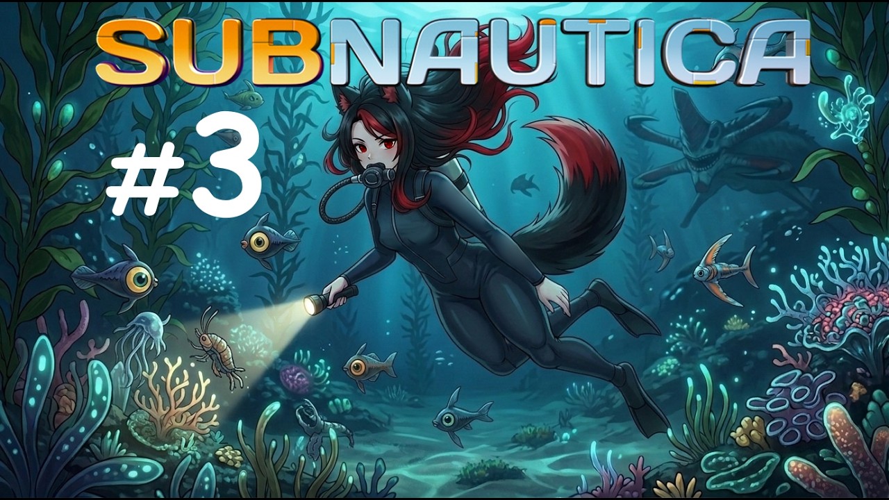 Femboy vtuber jogando Subnautica e outras coisas!! 3 (+14)