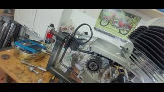 JAWA 350 Type 354, 360, 361, 362, 634: Installing the Vape electronic ignition and how to adjust it.