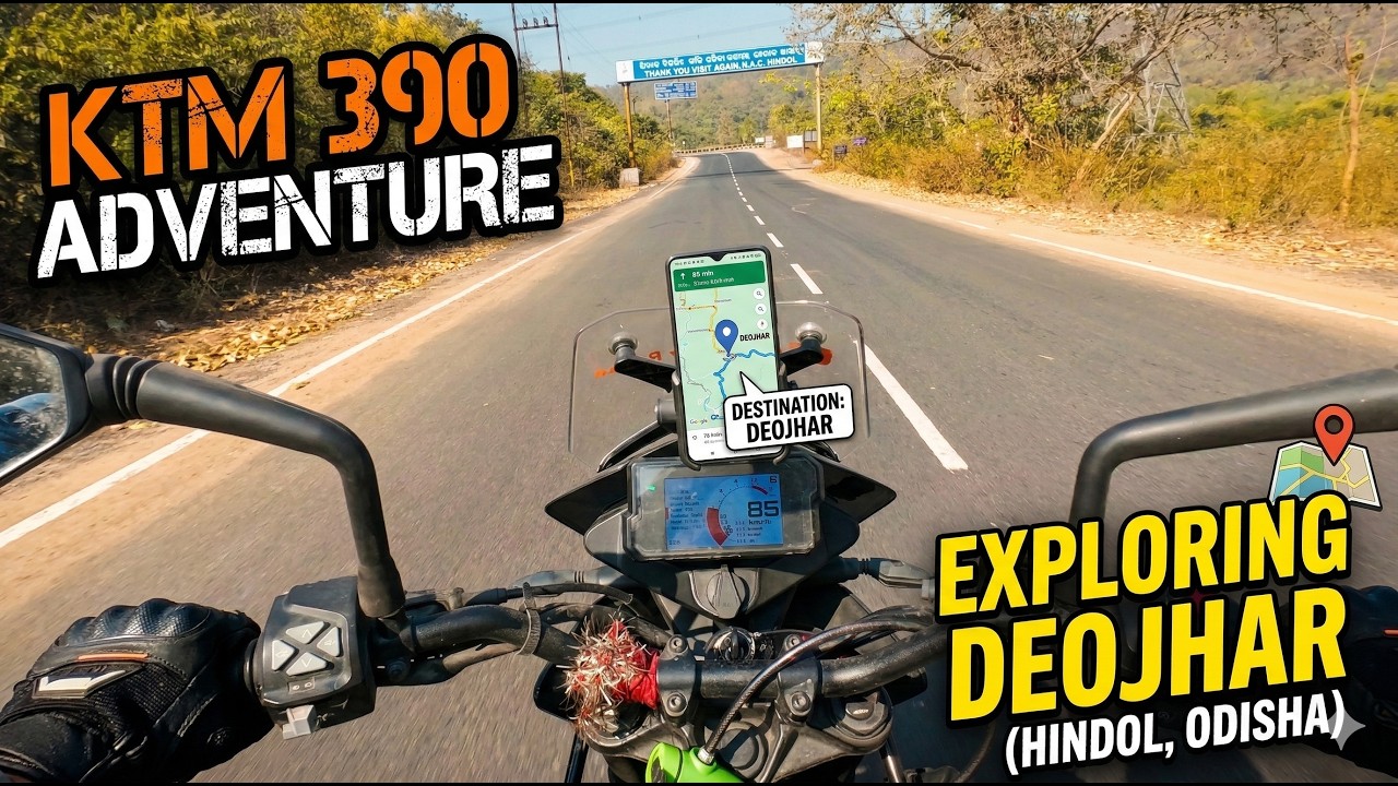 KTM 390 Adventure | The Ultimate Ride to Deojhar | Hidden Gems of Odisha | Hindol | Motovlog 3