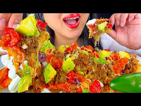 ASMR Beef Nachos【Mukbang/Eating Sounds/No Talking】