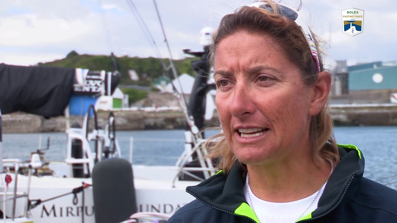 Rolex Fastnet Race 2017 - Dee Caffari - Turn the Tide on Plastic