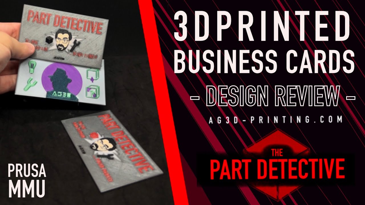 I Made 3D PRINTED Business Cards | Here’s What I LEARNED!