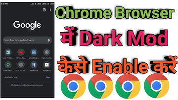 How To Turn OnEnable DarkNight Mode In Chrome Browser Android No Root 2019