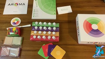 What is and How to Play Aroma - a game of essence Aromatherapy Board Game