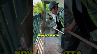 Precision Cleanup #asbestos #hazmat #demolition #construction #renovation #shorts