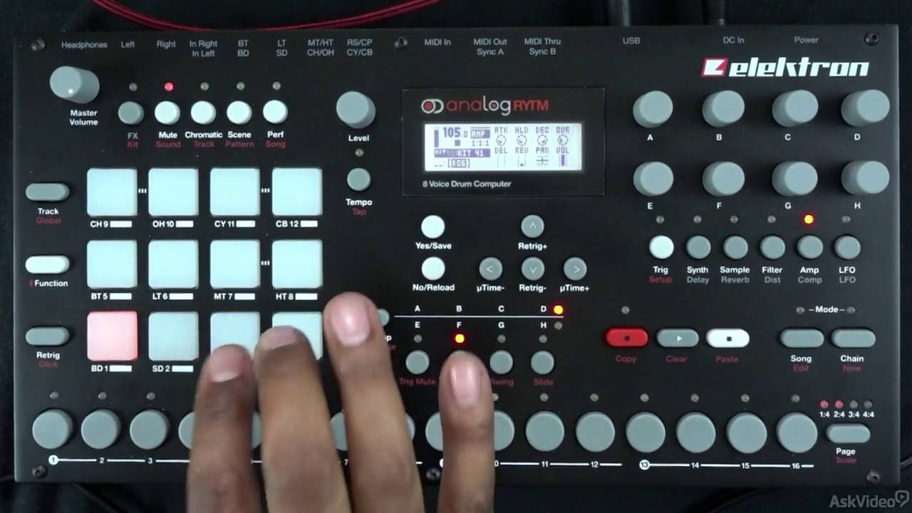 Elektron 101: Overbridge RYTM - 1. Introduction - YouTube