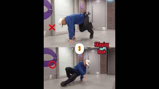 5 typical mistakes of 2-step #breakdance #footwork #dance