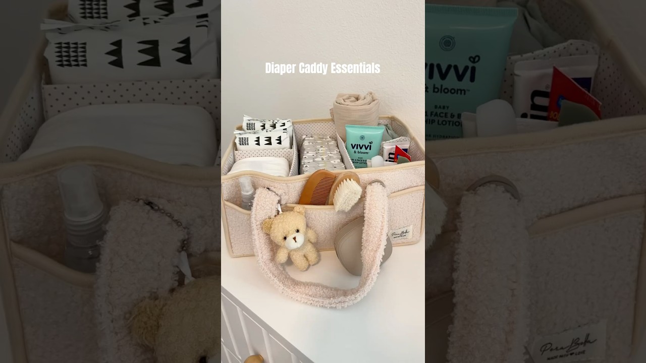 Diaper Caddy Essentials 