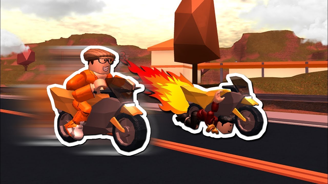 MOTORCYCLE BODY GLITCH VS MOTORCYCLE RACE!! (Roblox Jailbreak) jailbreak roblox jetpack