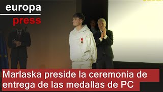Marlaska Preside La Ceremonia De Entrega De Las Medallas Al Mérito De La Protección Civil