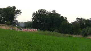 Ol49-59 Z Planowym Pociągiem Do Leszna - Nasyp Kolejowy W Grotnikach