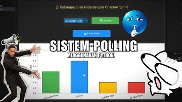 Membuat Aplikasi Polling Kepuasan Listener dengan Python GUI & Diagram Live Data!