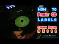 How To Print CD Labels With A Canon Pixma MX922 Color Printer [EP. 007]