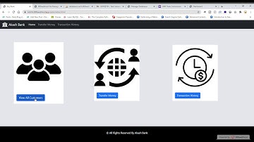 Engineering Project: Basic Banking System using HTML, CSS, BOOTSTRAP, PHP
