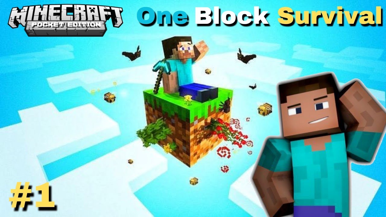 Starting a new minecraft one block survival #1 ️⛏️. - YouTube