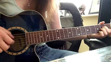 Navy Blue Guitar Cover--The Story So Far