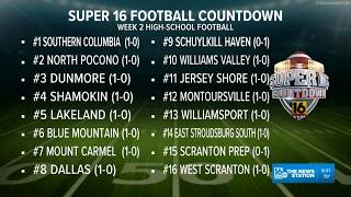 New Super 16 High-School Football Countdown
Week 2 of the Super 16 Countdown!! New Super 16 High-School Football Countdown
